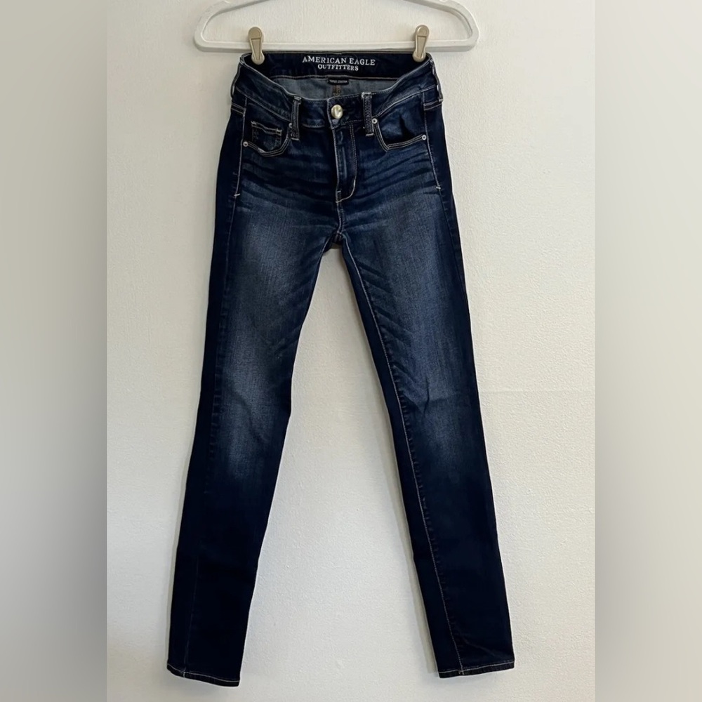 American Eagle Dark Wash Skinny Jeans